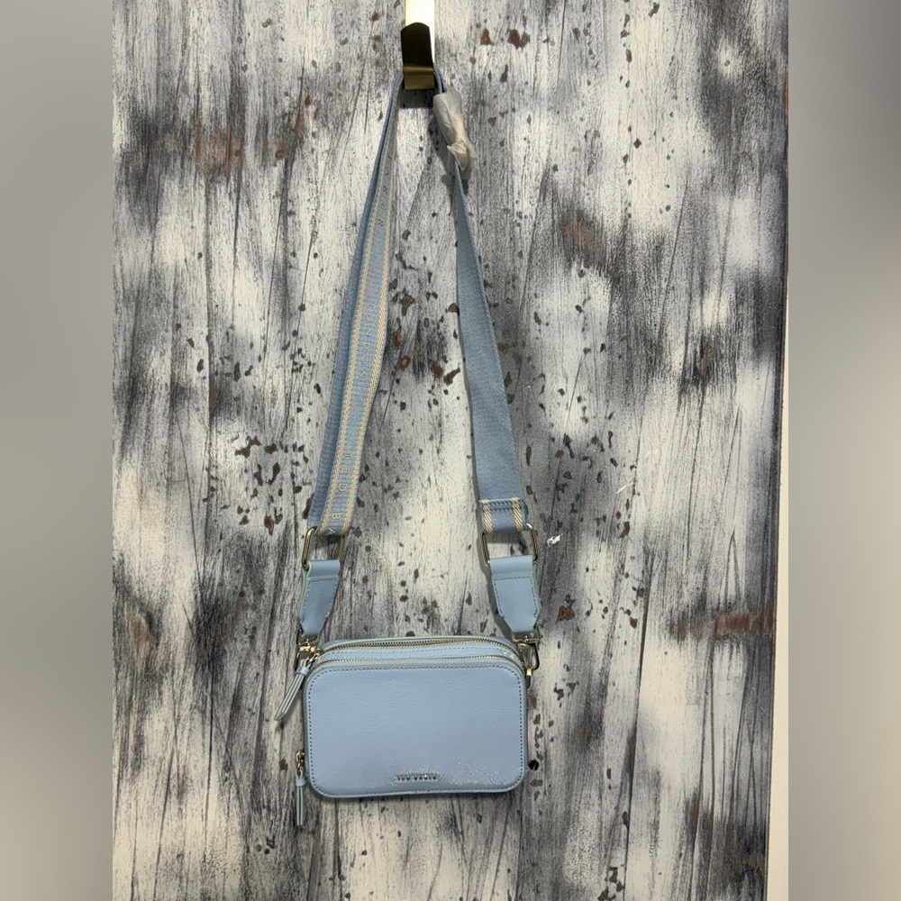 Ted Baker Stunnie Webbing Mini Camera PL-Blue Bag - NWT